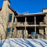 back view of home exterior